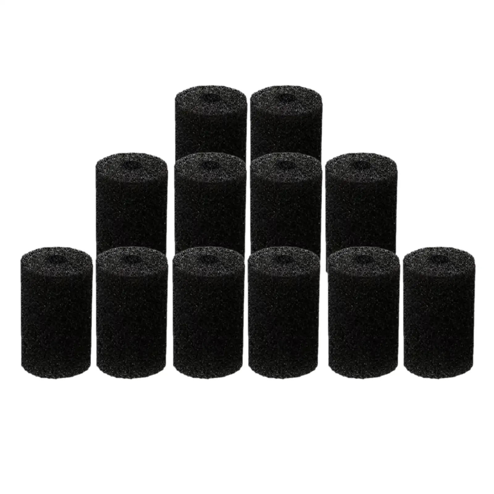 12x Swimming Pool Cleaner Sweep Hose Scrubber Flexible Cleaning Tools Durable Easy to Install High Density Supply Black