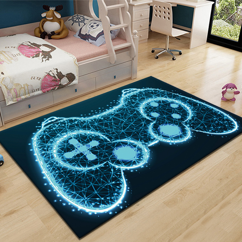 Title 20, Game E-sports Room Decoration Rug Cartoon Gamep...