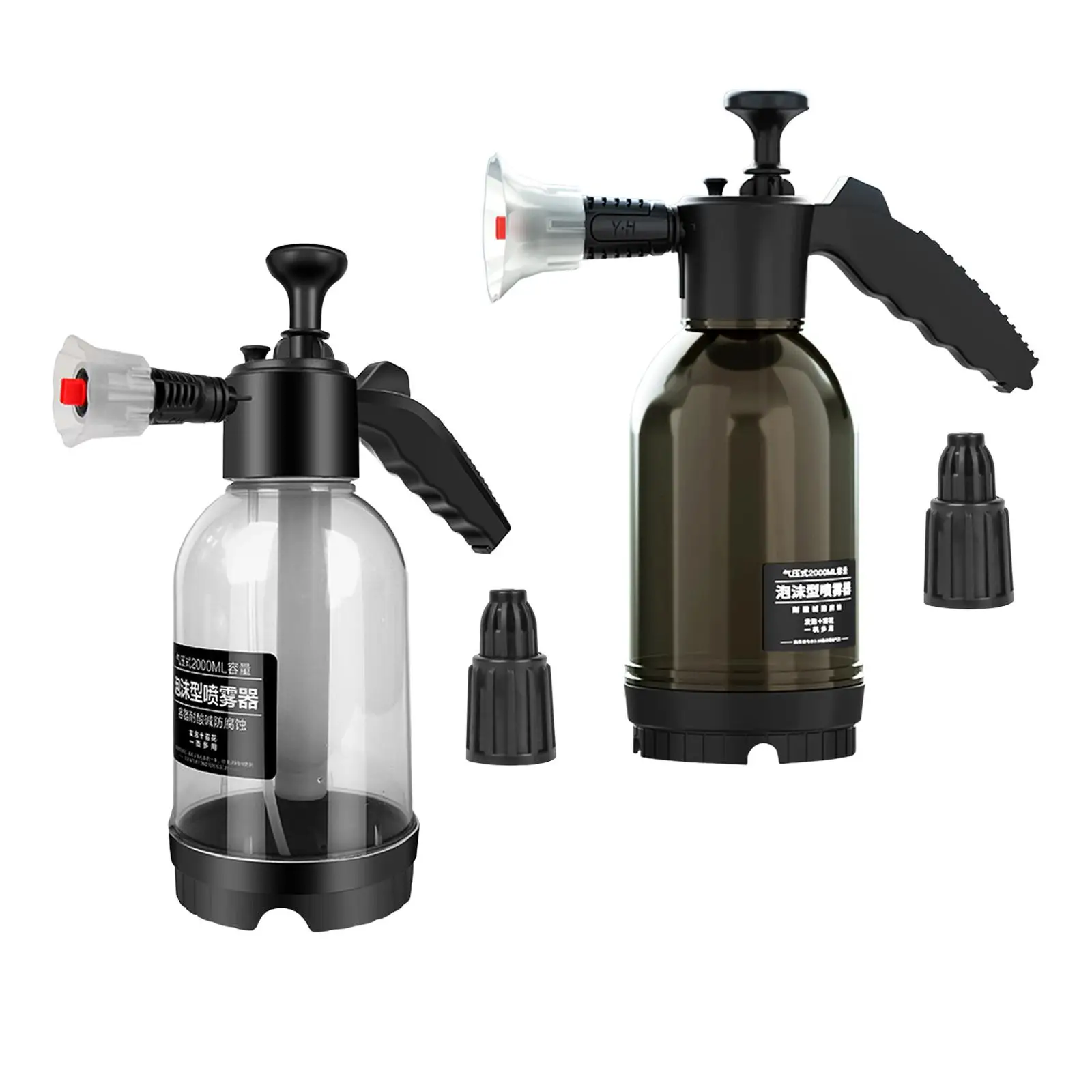 Handheld Car Wash Sprayer 2L Auto Cleaning Equipment for Garden Lawn Outdoor