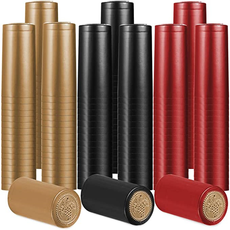 PVC Heat Shrink Capsules Wine Shrink Wrap Wine Bottle Capsules Shrink Caps, Wine Bottle Capsules Shrink Caps for Home Use