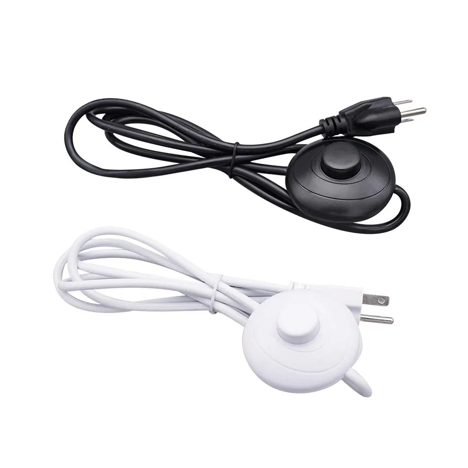 Lamp Power Cord Button Switch with Foot Switch Wire for Indoor Lighting LED Light