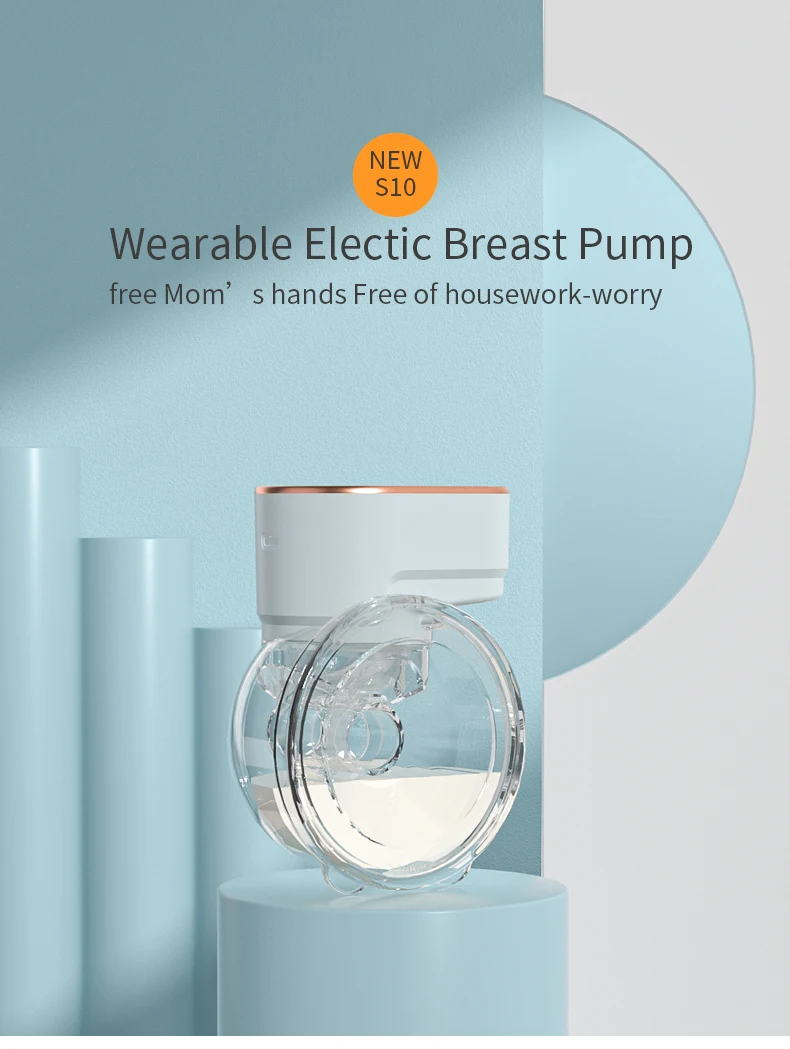 best manual breast pump Portable Electric Breast Pump Baby Accessories LED Display USB Rechargable Hands-Free Wearable Milk Extractor BPA Free electric breast milk pump
