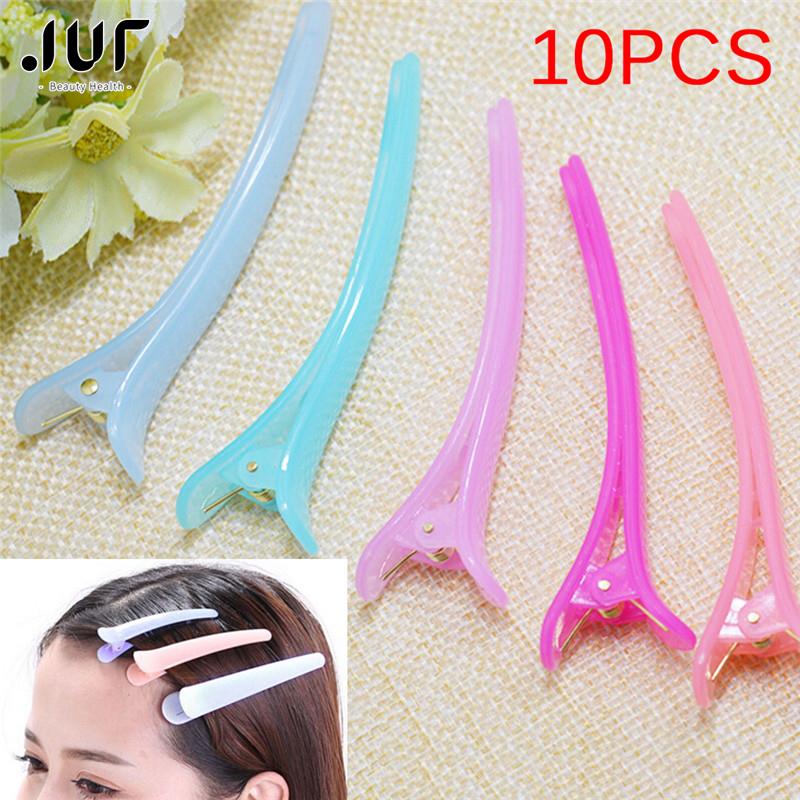 Best of 10Pcs / LOT Women Hair Clips Barrettes Headwear Plastic Hairdressing Clamp Salon Hair Styling Tool Reviews & Tips