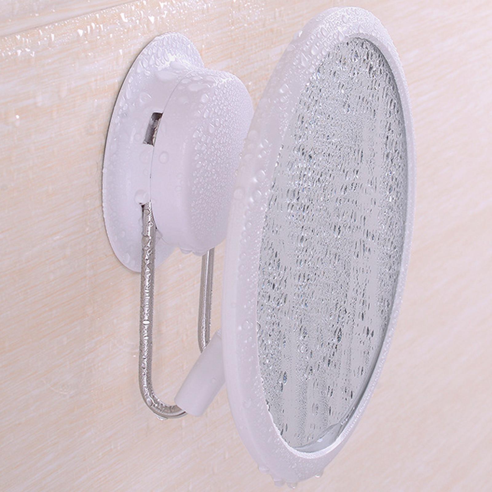 Wall Suction Bathroom Mirror Folding Rotatable Beauty Mirror Dressing Mirror No Damage to The Wall