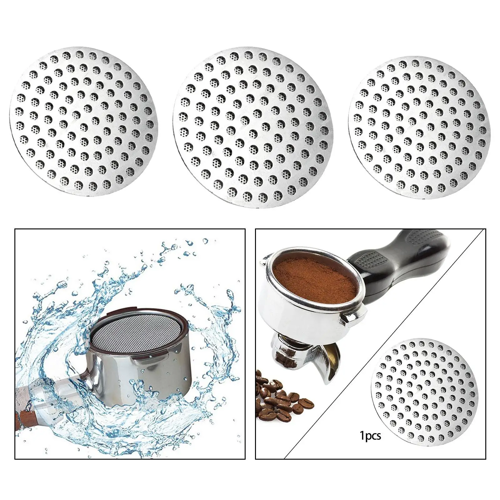 Coffee Filter Screen Coffee Machine Accessories Stainless Steel Professional Coffee Extraction Espresso Portafilter Mesh Filter