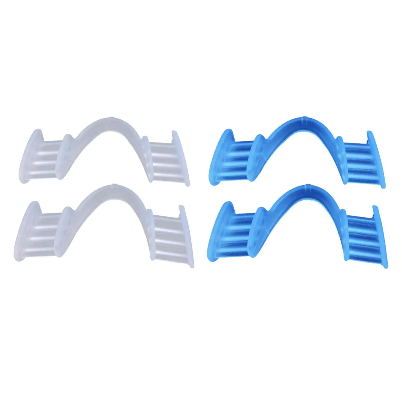 2Pcs Silicone Night Mouth Guard Prevent Clenching Sleeping Mouth Guard Tooth Protector Night Guard Tooth Guard for Anti Grinding