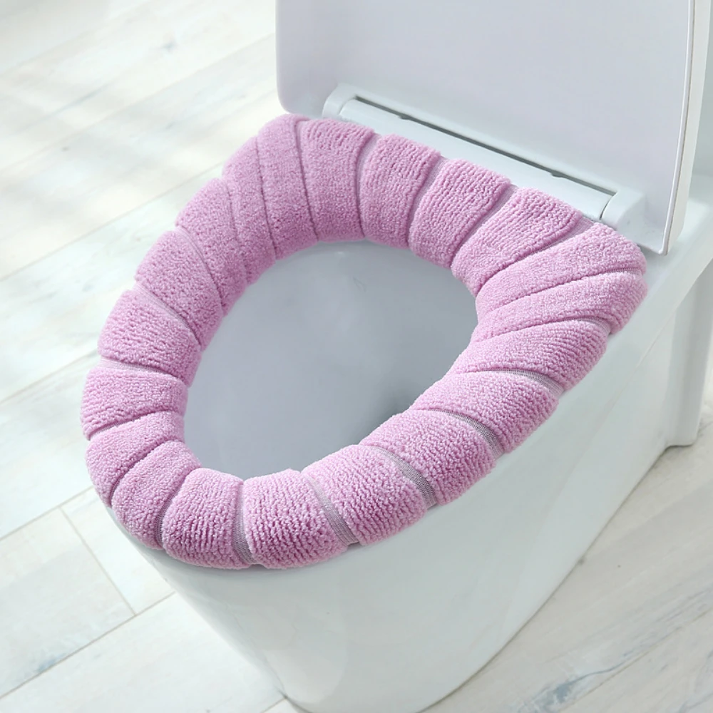Universelt toalettsetetrekk varmt mykt vaskbart toaletttilbehør
