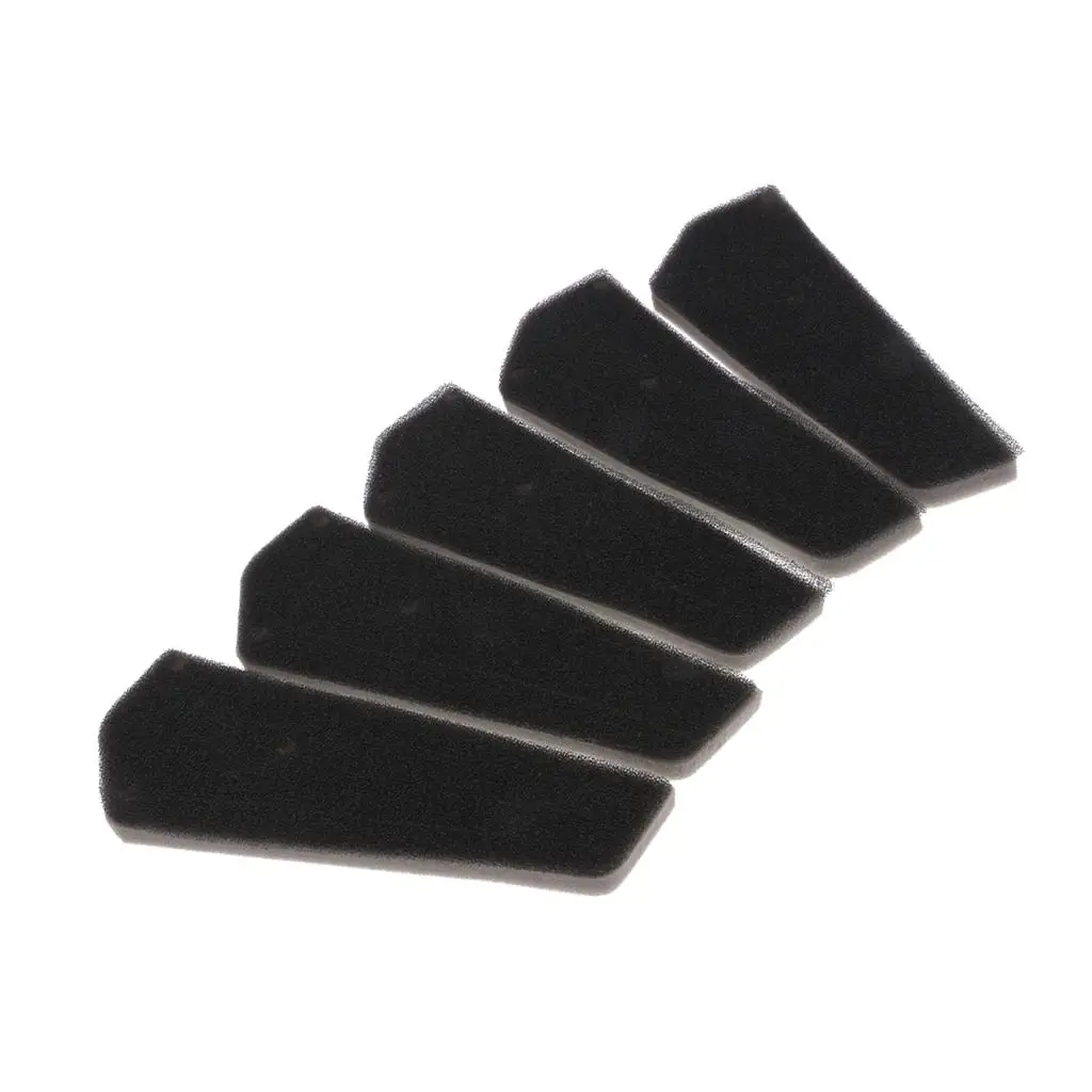 5 Pcs Motorcycle Air Filter Foam for Gy6 500cc Moped Scooter Dirt Bike Spare 