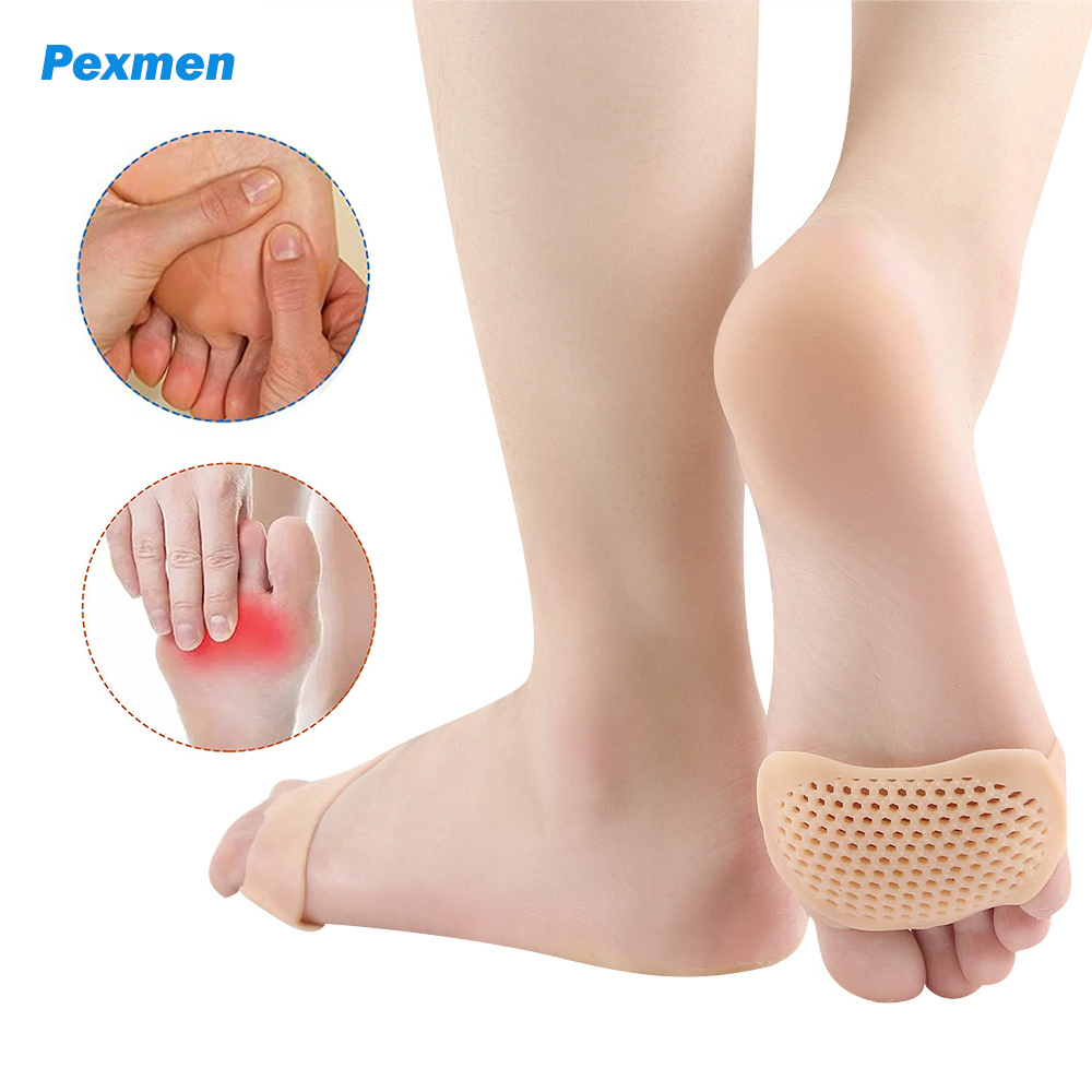 Best of Pexmen 2 / 4 / 10Pcs Ball Of Foot Cushions Soft Gel Metatarsal Pads Mortons Neuroma Callus Pain Relief Forefoot Insoles Foot Protect Reviews & Tips