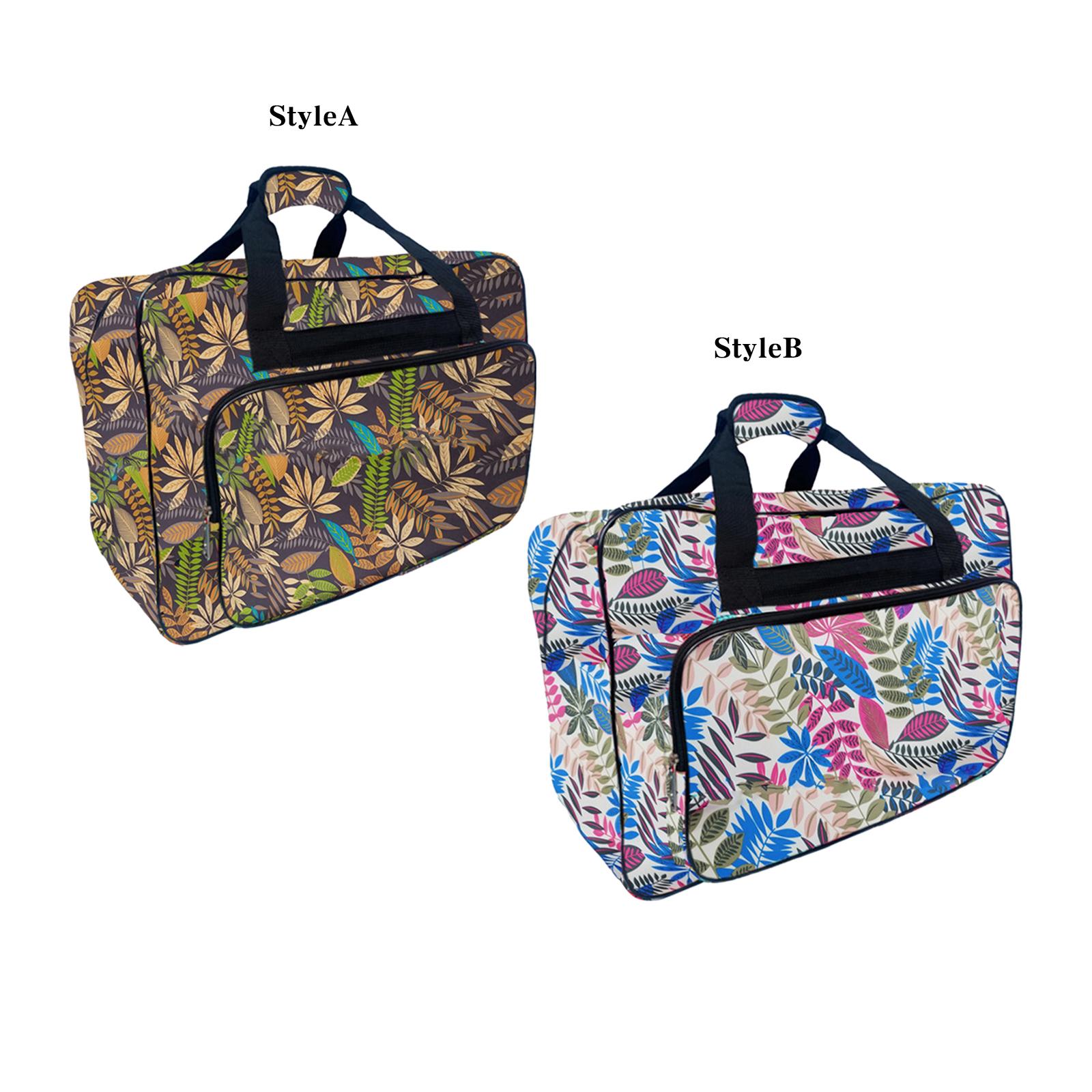 Durable Sewing Machine bag Nylon Lightweight Pockets Home Carrier Tote