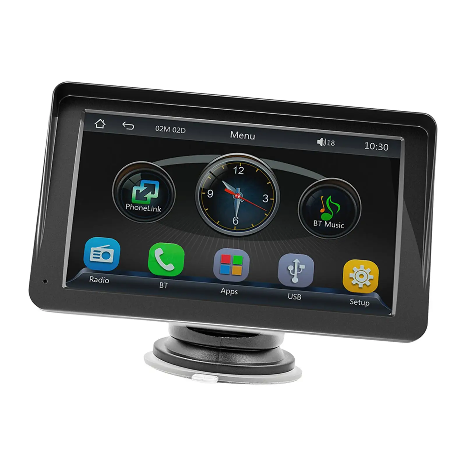 Car Stereo Multifunctional Bracket Dash cam Auto Touch Screen MP5 Player Auto Automatic Multimedia Player for Most Vehicles