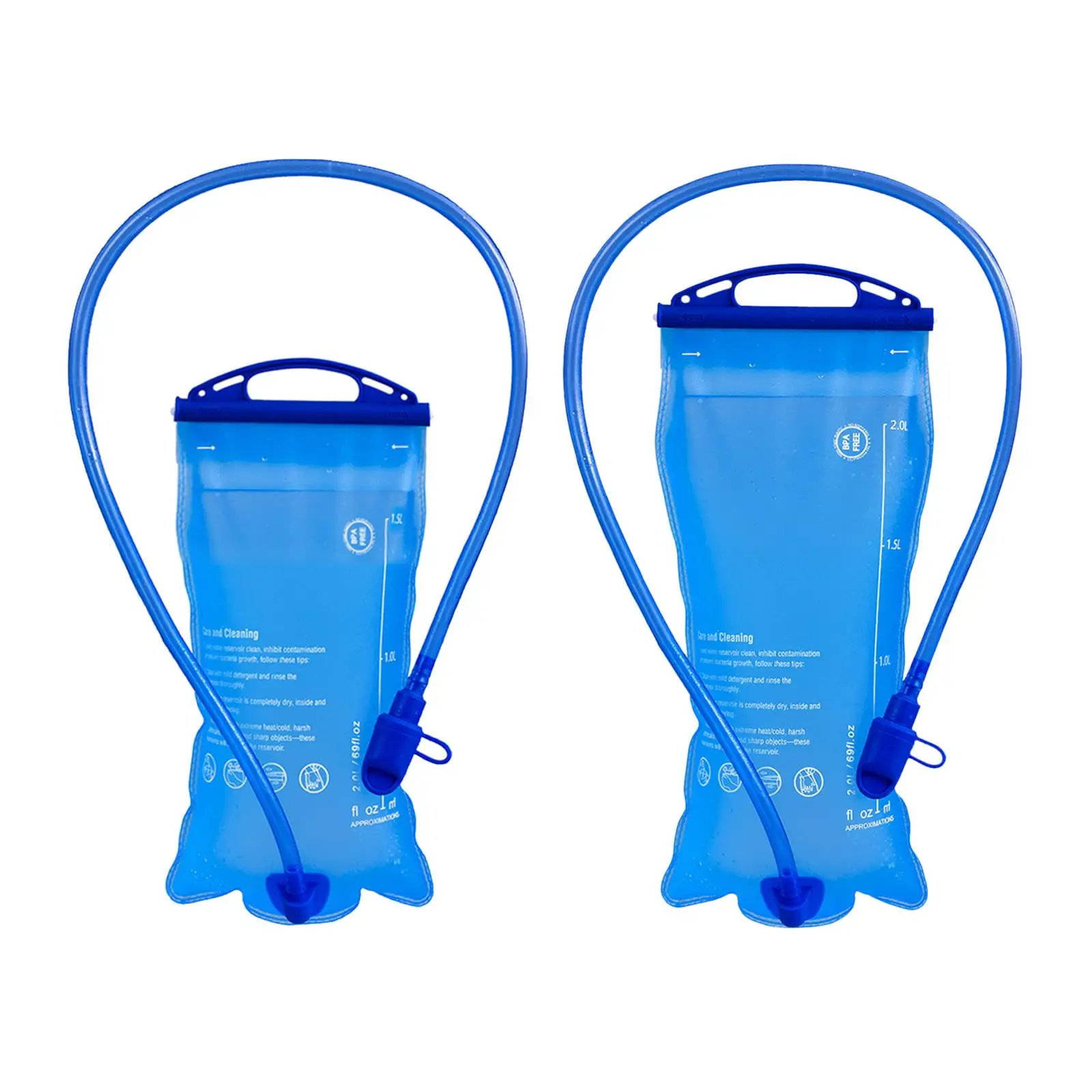 Outdoor Hydration Bladder 1.5L 2L Hiking Water Reservoir Hydration Pack