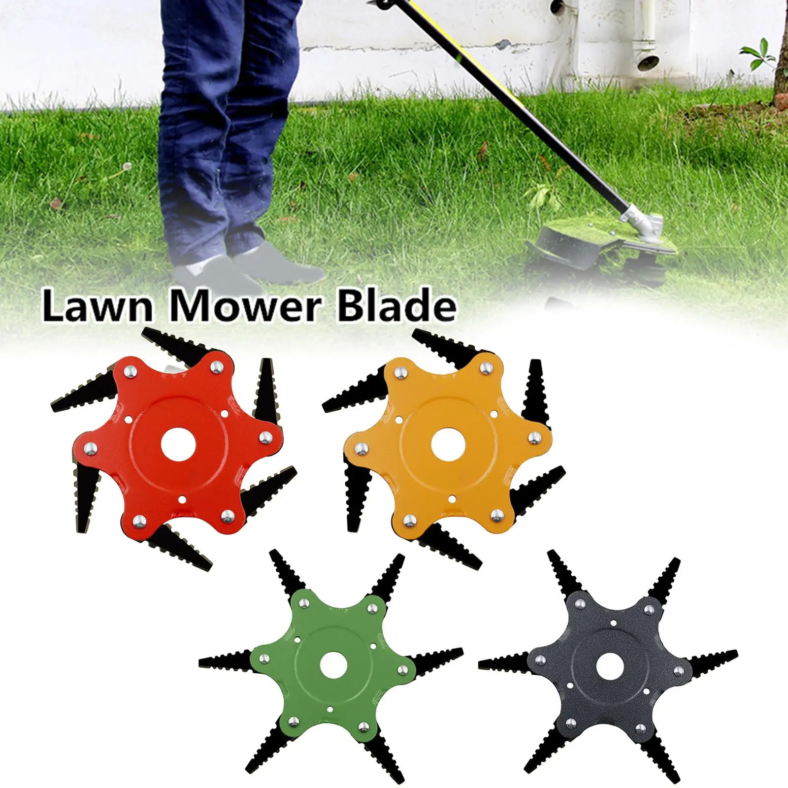 65MN Steel Mower Head Eater Cutter Supplies Durable Garden Toolsl for Garden Lawn