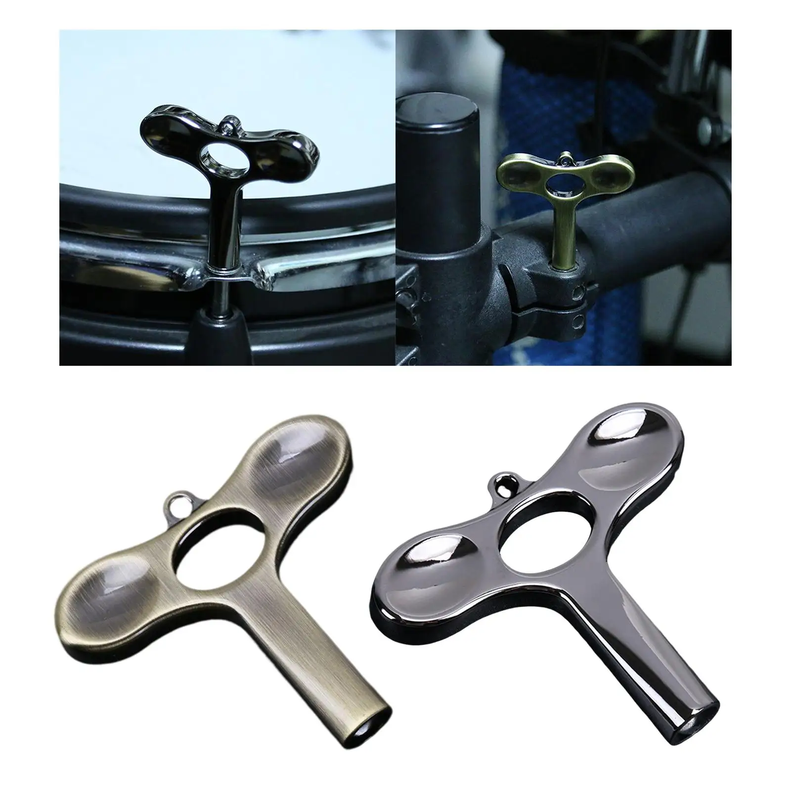 Professional Drum Key with Hanging Hole Musical Instrument Assembly Tool Drum
