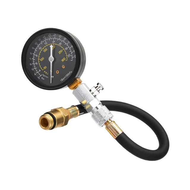 Auto Benzinmotor Kompression tester Auto Benzin Gas Motor Zylinder Auto  Manometer Diagnose mit Adapter