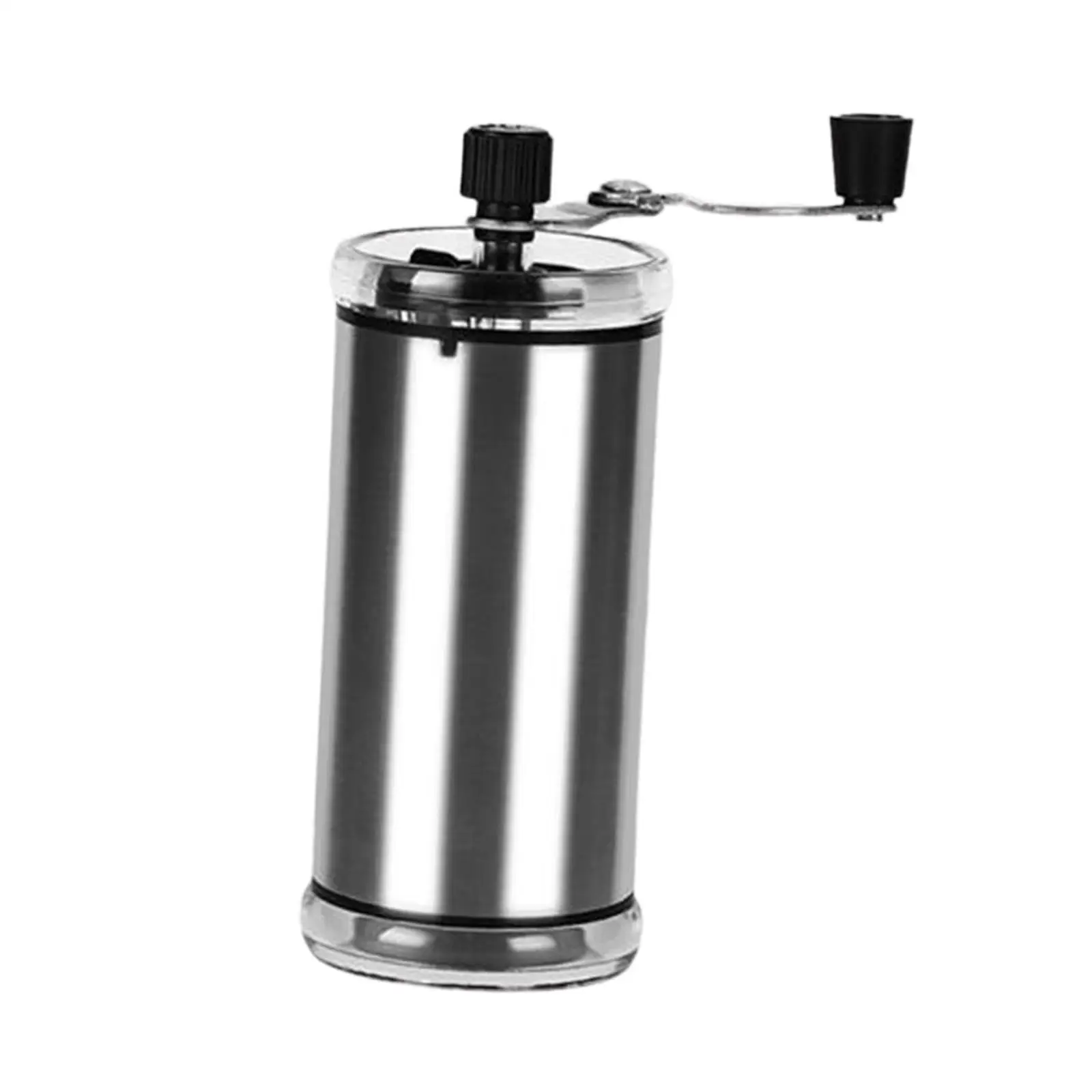 Mini Hand Coffee Grinder Stainless Steel Handheld Coffee Lover Gift Ceramics Burr Portable for Camping Travel Picnic Travel