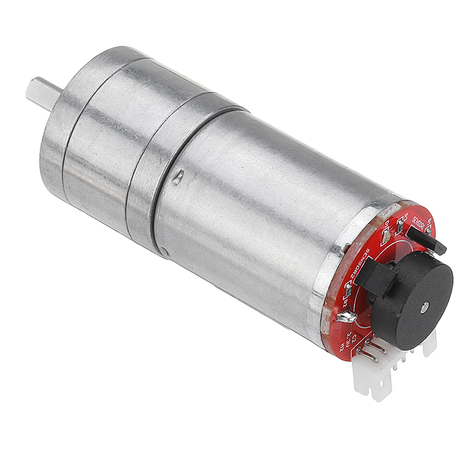 25GA-370 24V DC Gear Motor Com Encoder