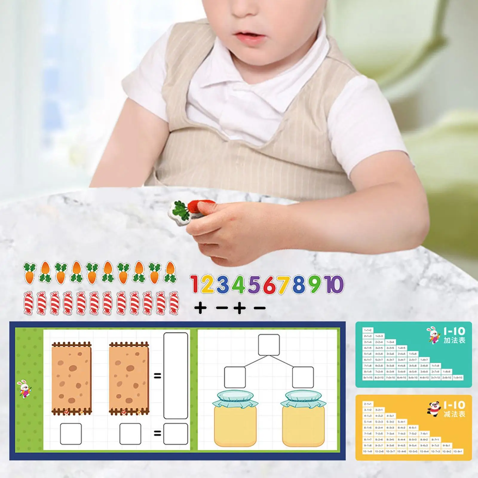 Mathematics Toys Parent Child Interactive for Kids Teaching Material
