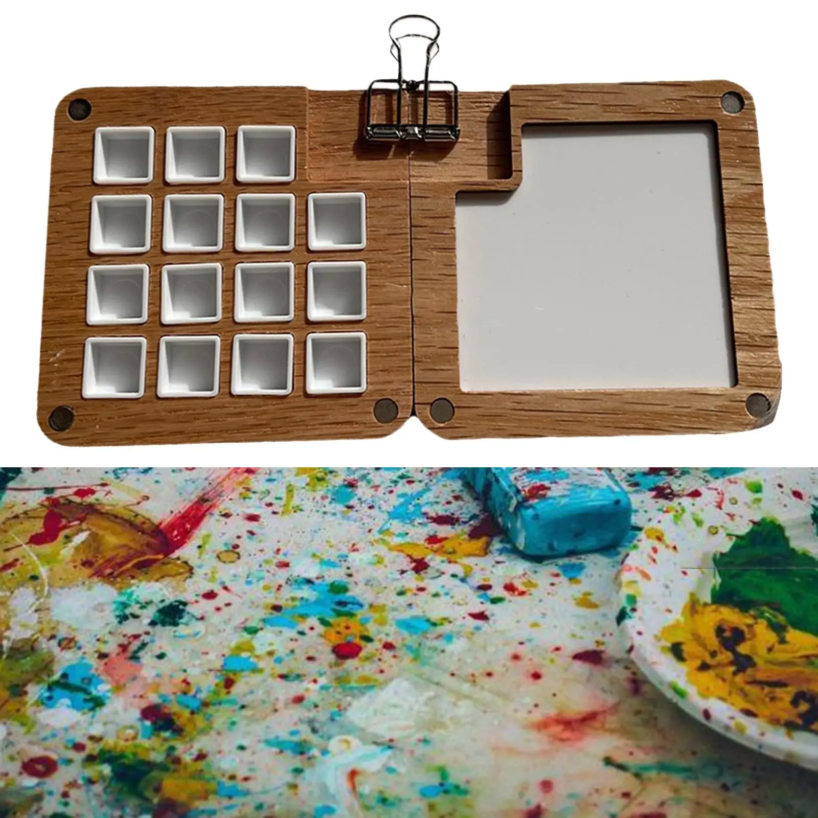 Travel Color Tray Painting Art Supplies  Color for Students