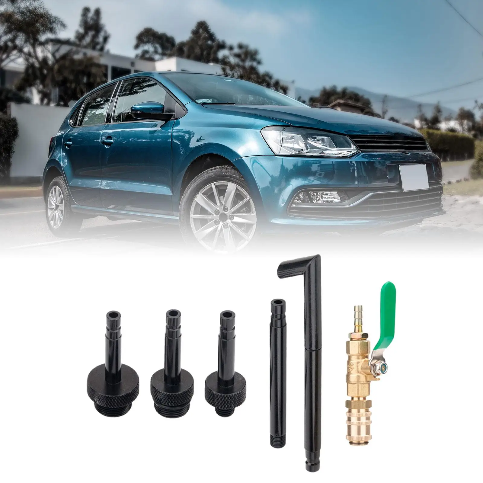 6 Pieces Car Transmission Fluid Filler Tool Transmition Oil Filling Adapter