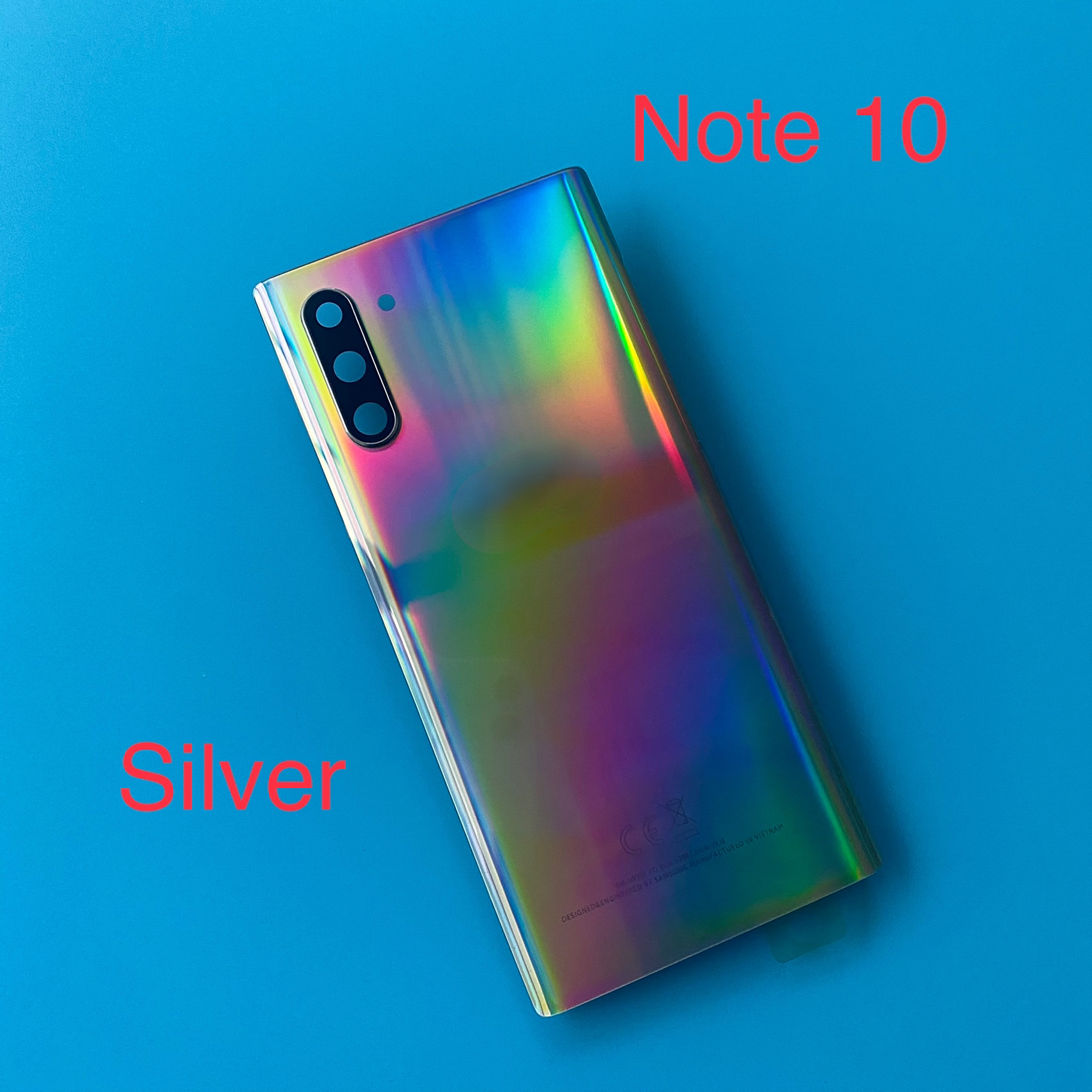 Note 10 plus aura silver online