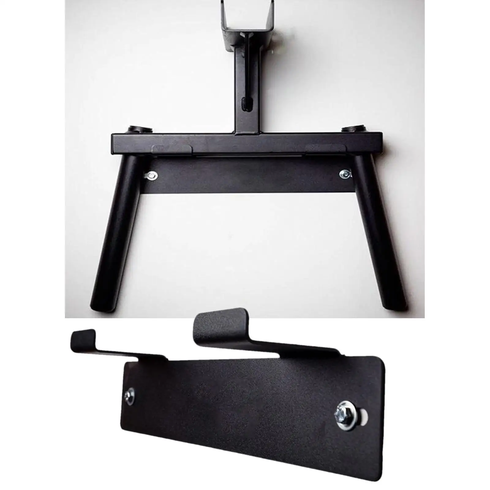 Y Dip Station Holder Wall Mounted for Rowing Machines Gym Equipment Benches