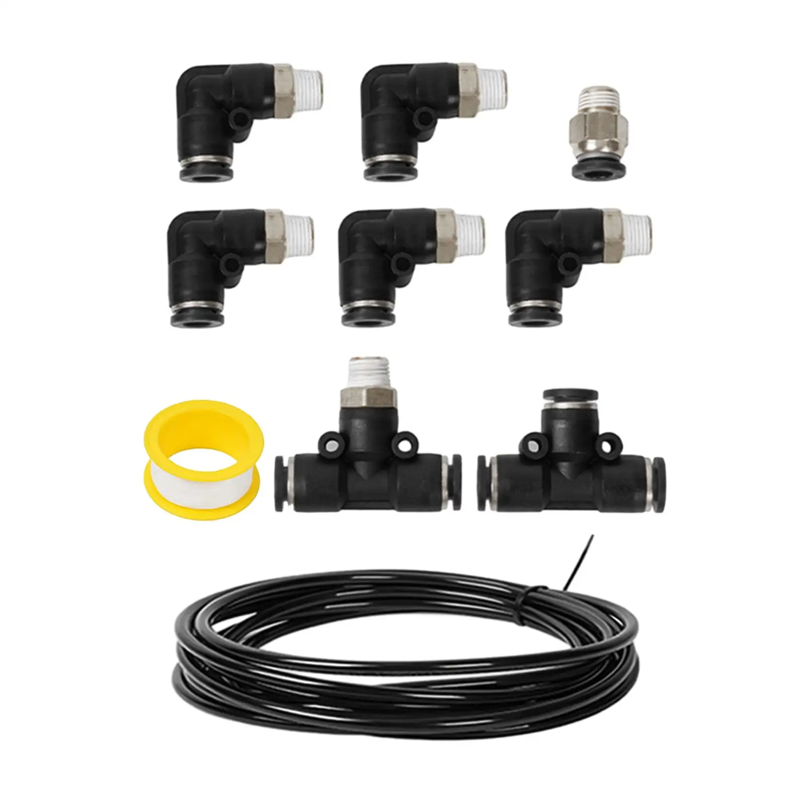 Wastegate Solenoid Connector Set Vacuum Fitting Kit for Vehicles