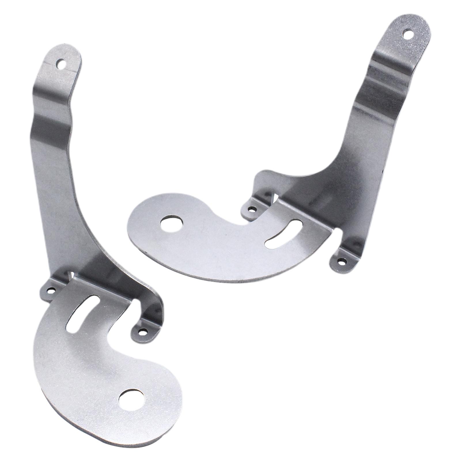 2 Pieces Spotlight Brackets Car Chrome Fit for BMW Mini 2001-2006