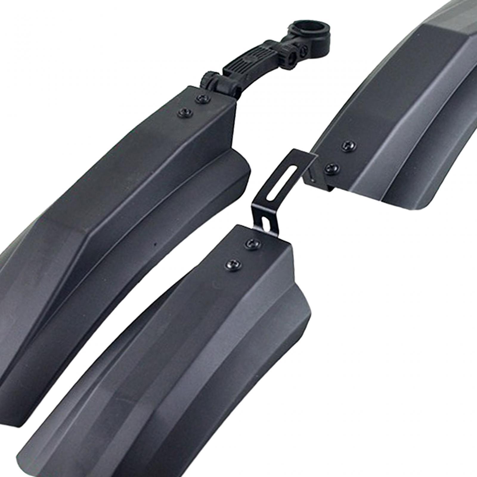 Snow Bicycle Mudguard Front Rear Replacement Bike Fenders Set Mudflap for Mountain Bikes Outdoor Travel Beach Bikes Repair Parts