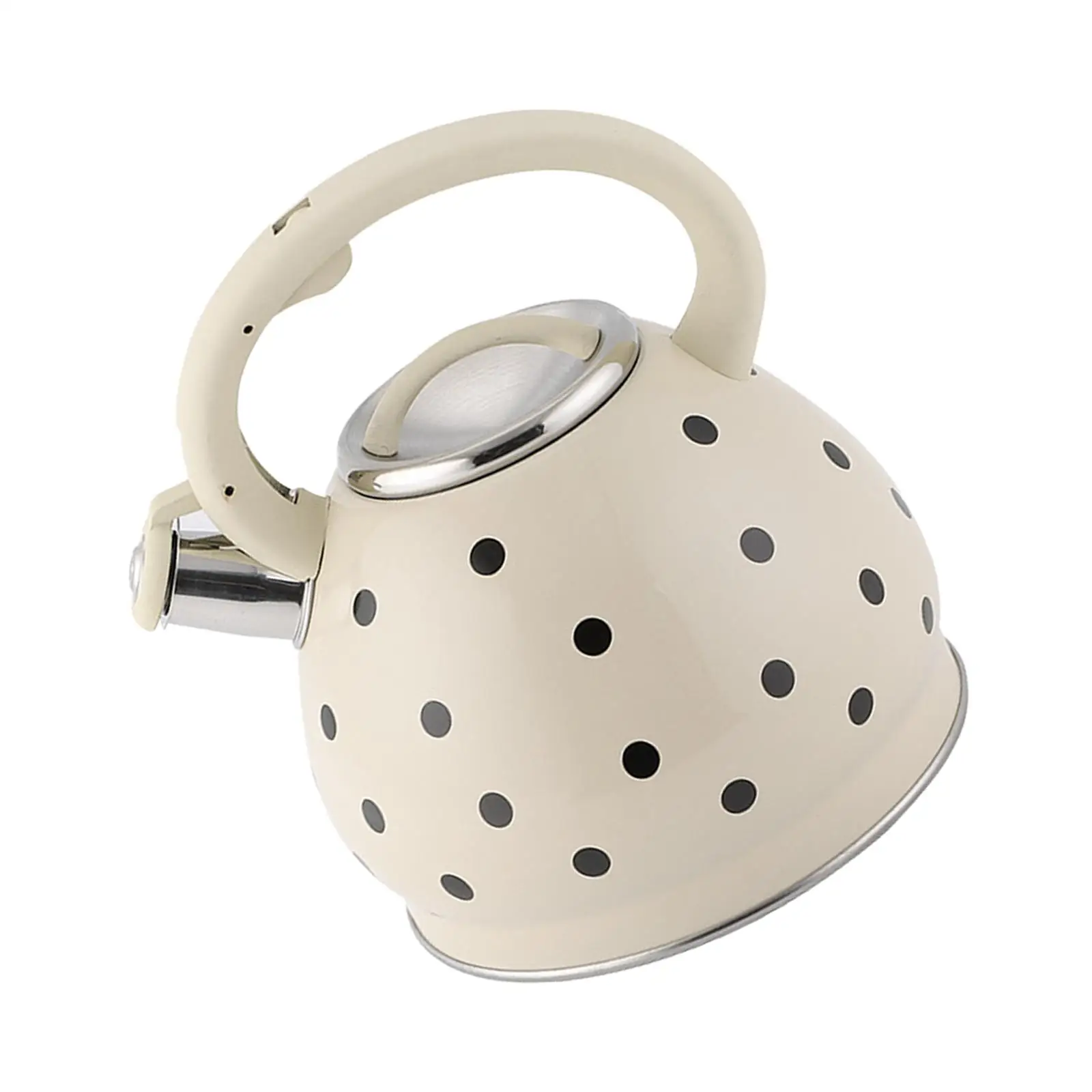 Multifunctional Whistling Kettle 5L Large Capacity with Wooden  Picnic Tea Pot Tea Kettle for Home Hiking Picnic