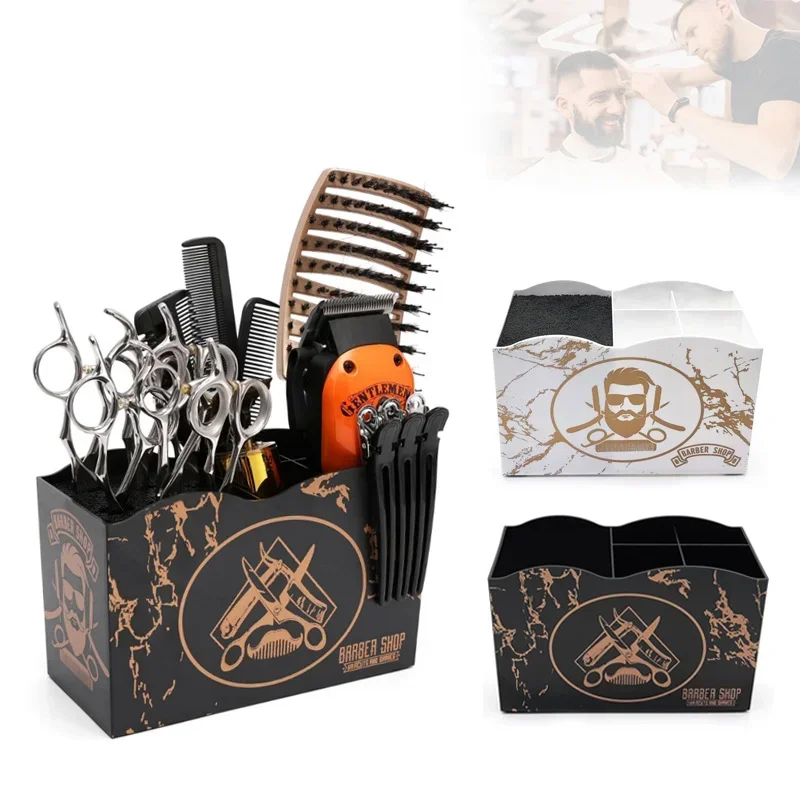 Best of Barbershop Hairdressing Tool Storage Box Creative 5 Layer Barber Scissors Comb Clips Holder Organizer Styling Salon Accessories Reviews & Tips