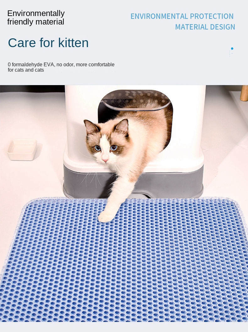 Title 7, Cat Litter Mat Double Layer Waterproof Urine Pr...