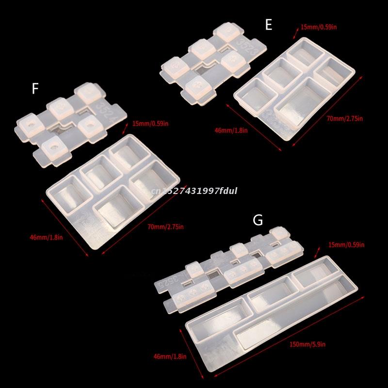 Epoxy Resin Mold Computer PC Gamer Pet Paw Keycaps Silicone Molds Compatible for Cherry MX Mechanical Gaming Keyboard