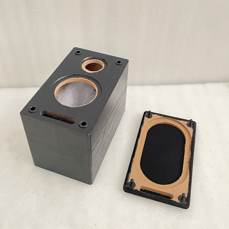 KYYSLB 3 Zoll Zwei-Wege-Lautsprecher Leere Box Shell DIY Verstärker Holz Lautsprecher Fall Home Audio HIFI Holz Lautsprecher Chassis Haus – Detail 2