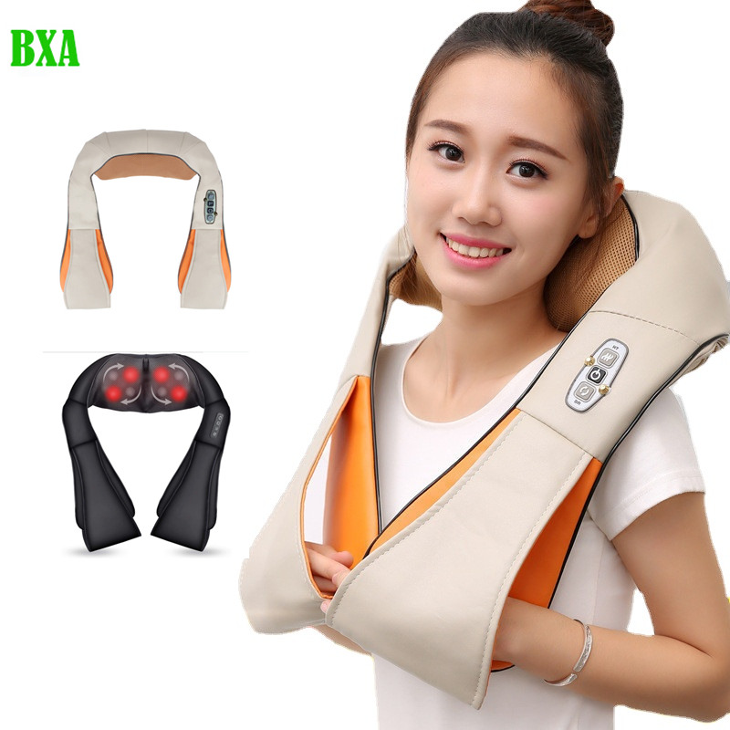 Best of BXA U Shape Shiatsu Back Shoulder And Neck Massager Electric Full Body Massager With Heat Deep Tissue Kneading Pillow Massager Reviews & Tips