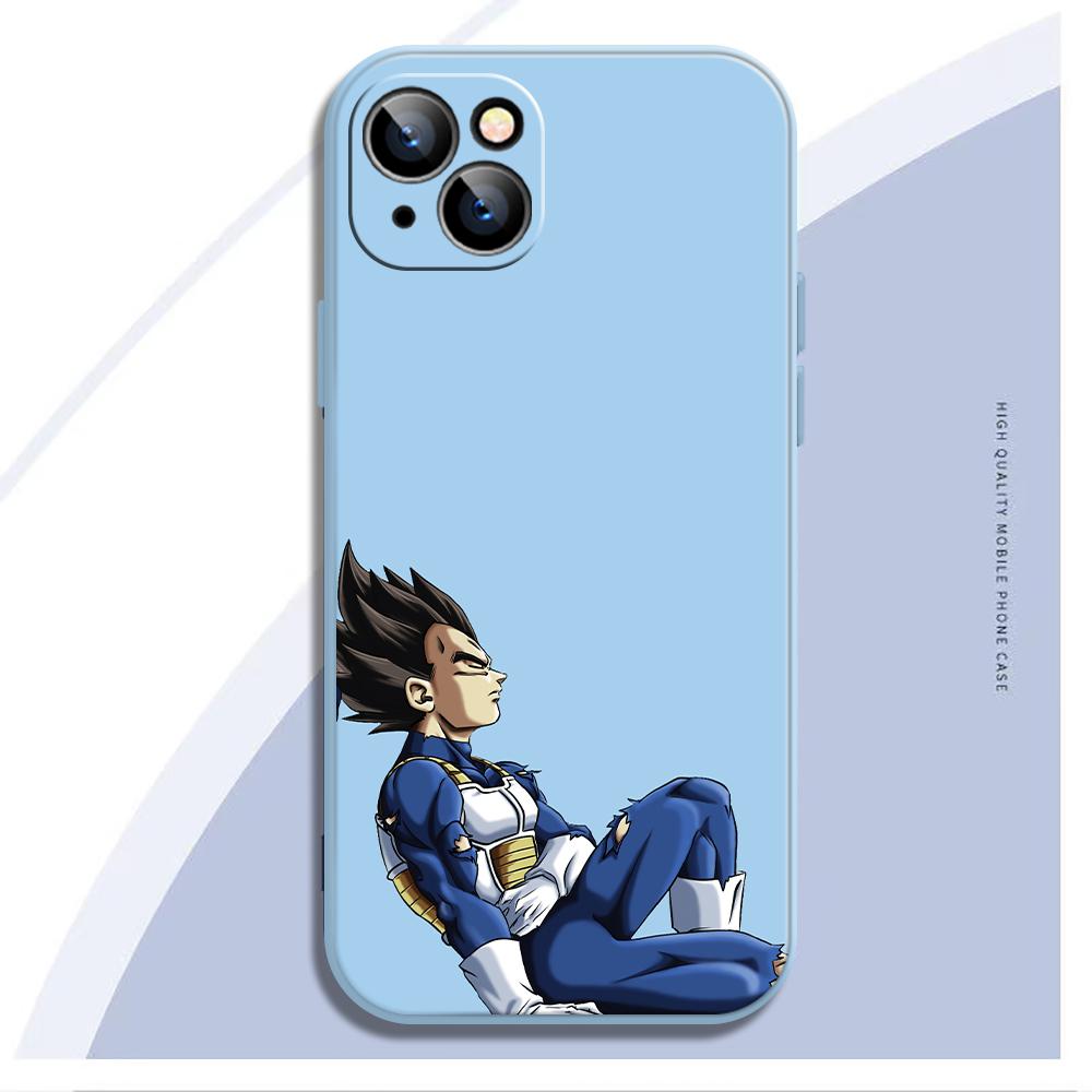 Vegeta Dragon Ball Phone Case For Capinha iPhone 11 SE 2020 8 Plus 7 7P 11 12 13 Max Pro Mini 6 6s X Xr Xs Wrx4 Ultra Android iphone xr case with card holder