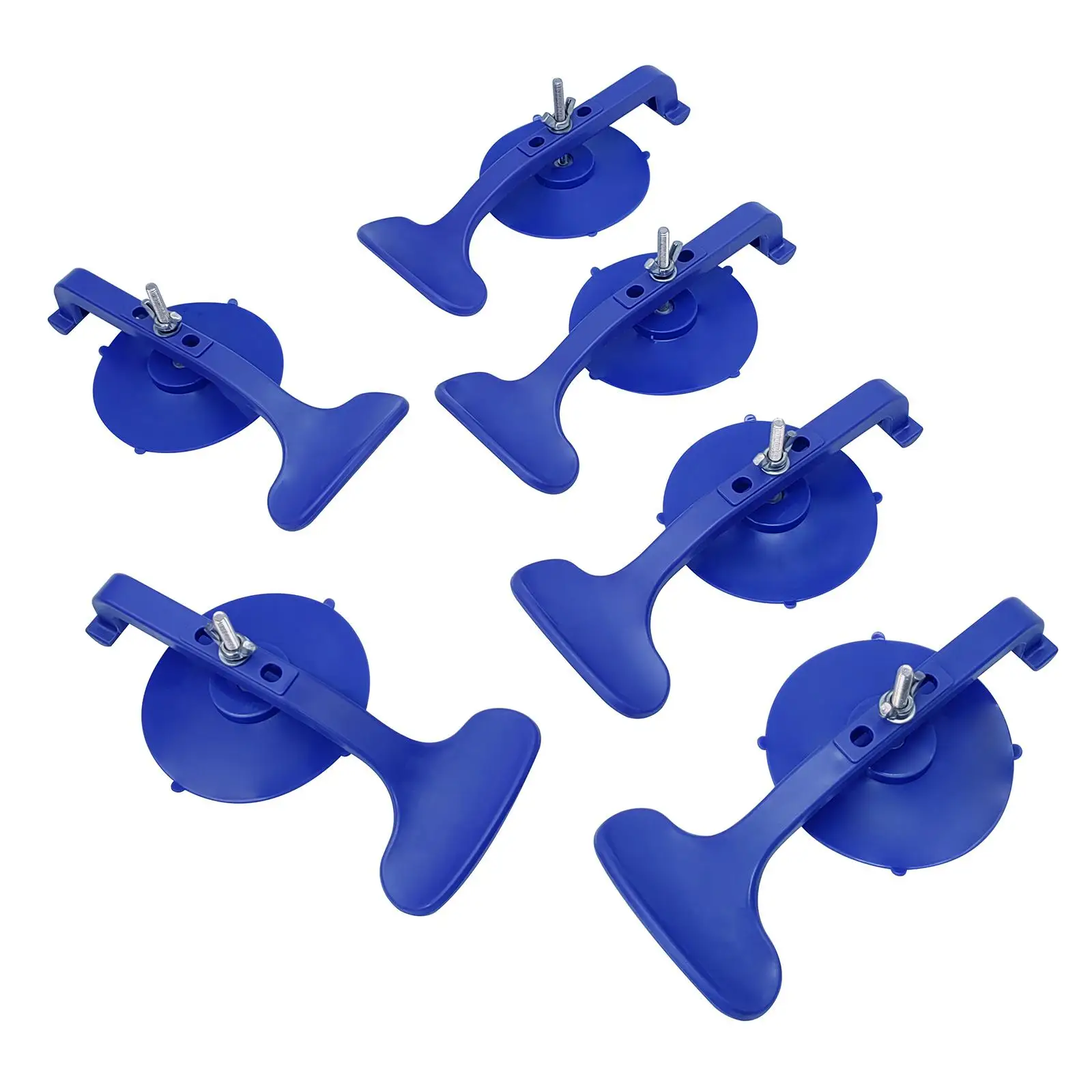 6Pcs Practical Suction Clamp Set Quick Release Easy to Operate Adjustable