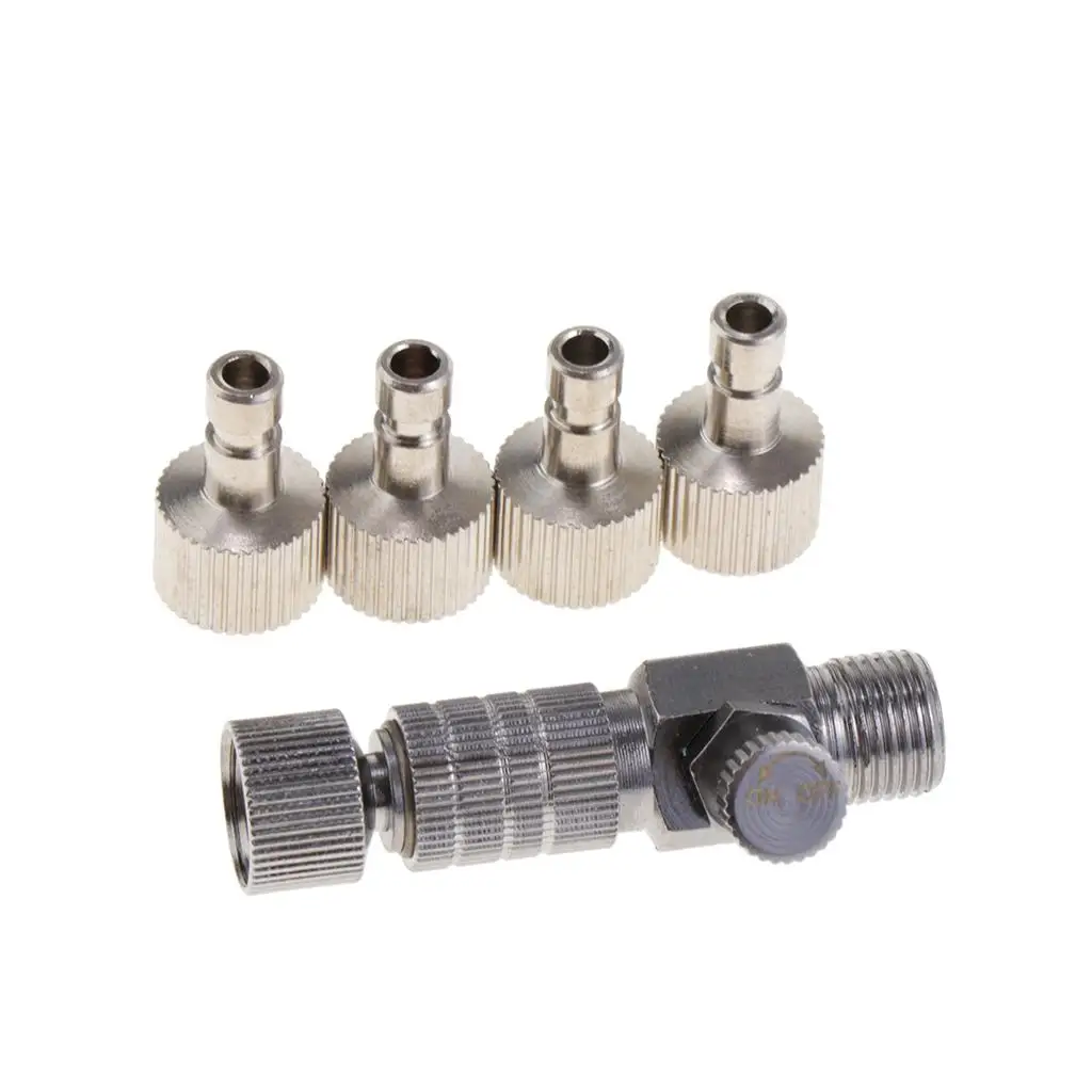 Suction  Brush Spray  Connector 1/8 ``Plug Metal Tools