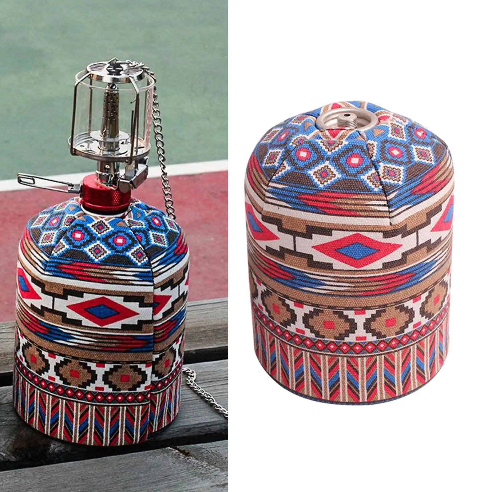 Fuel Gas Cylinder Cover Gas Canister BBQ Picnic  Tank Wrap