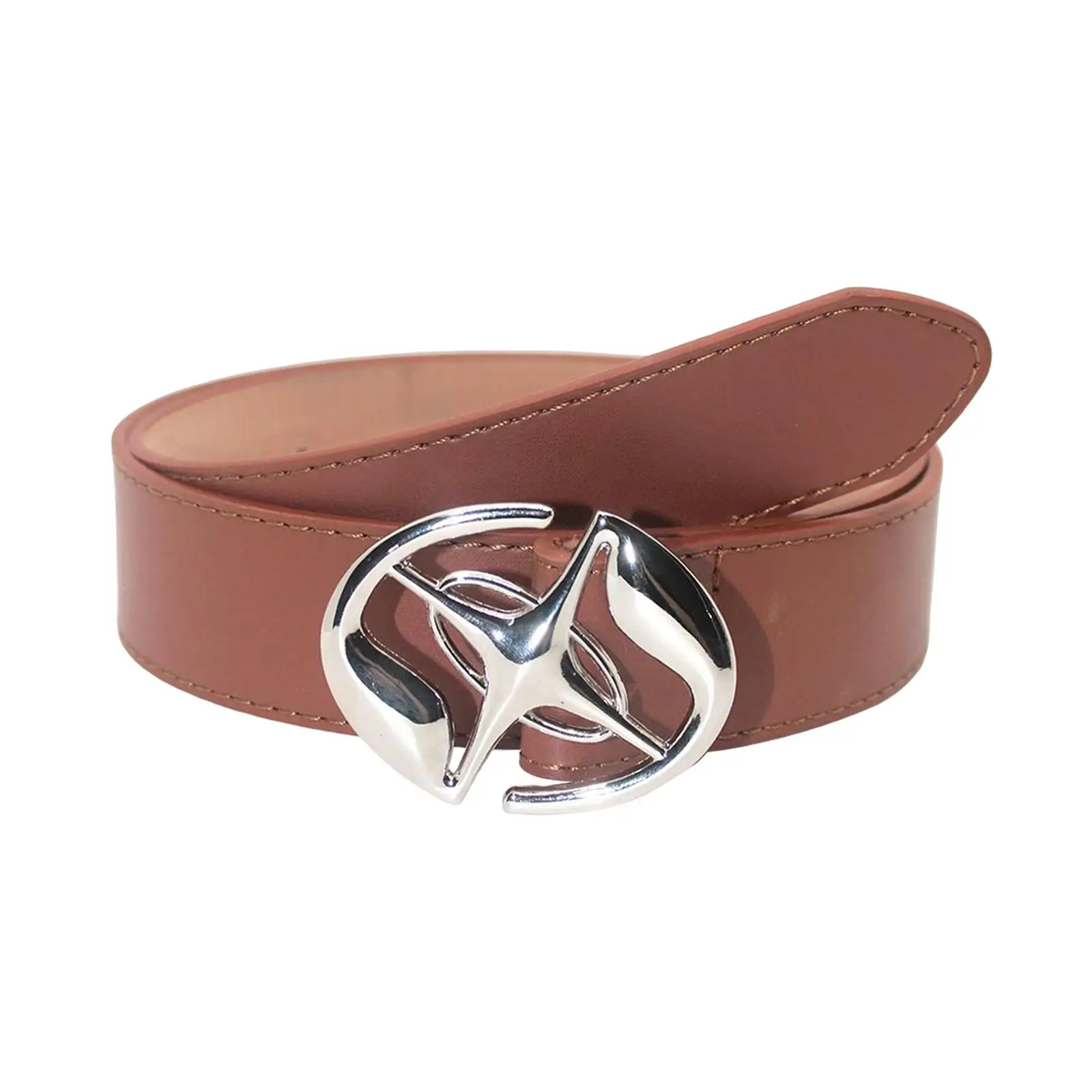 Women PU Leather Belt Fashion Versatile Adjustable Casual for Sweaters Jeans