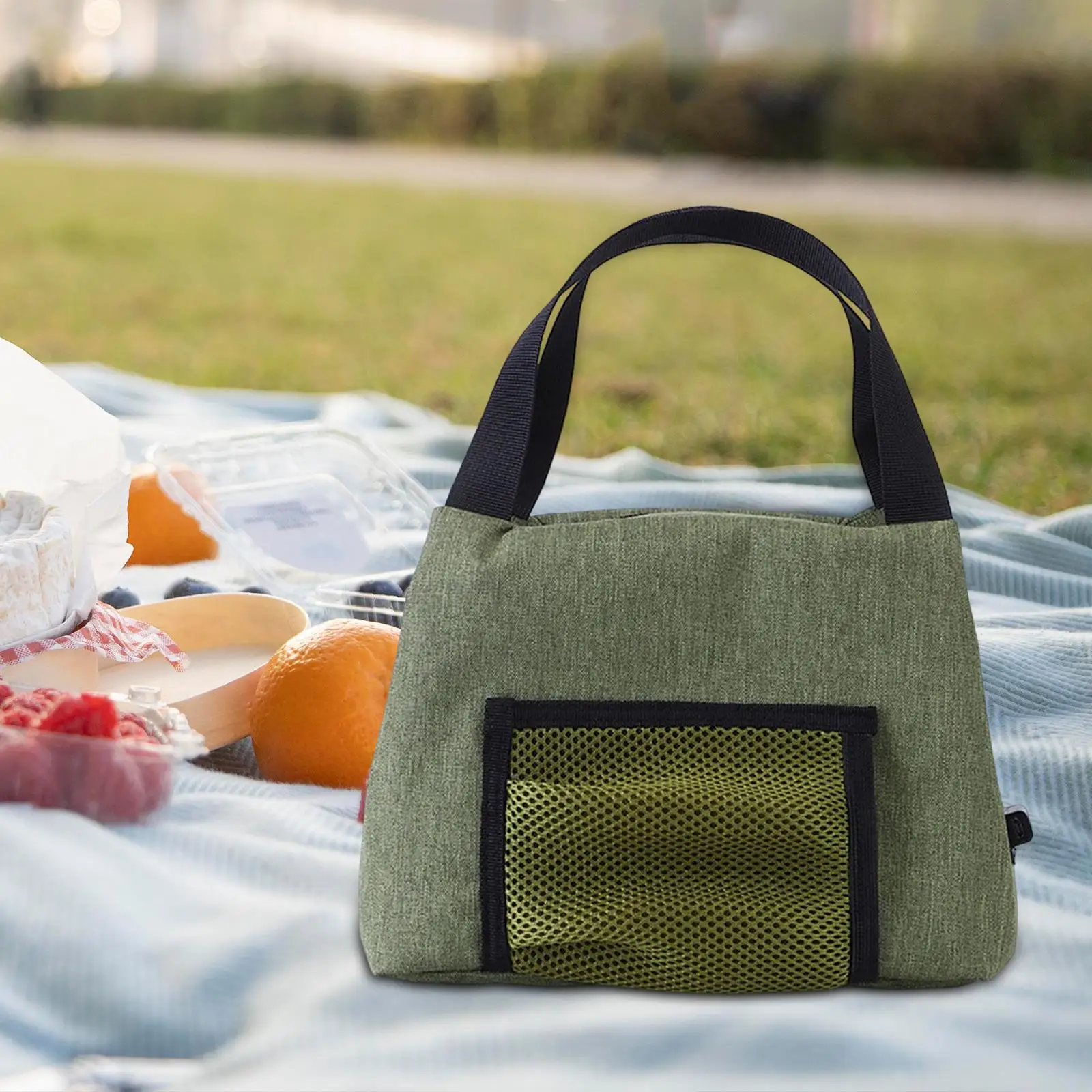 Lunch Bag Lunch Box Reusable with USB Ports Food Carrier for Cooking Office Picnic Travel