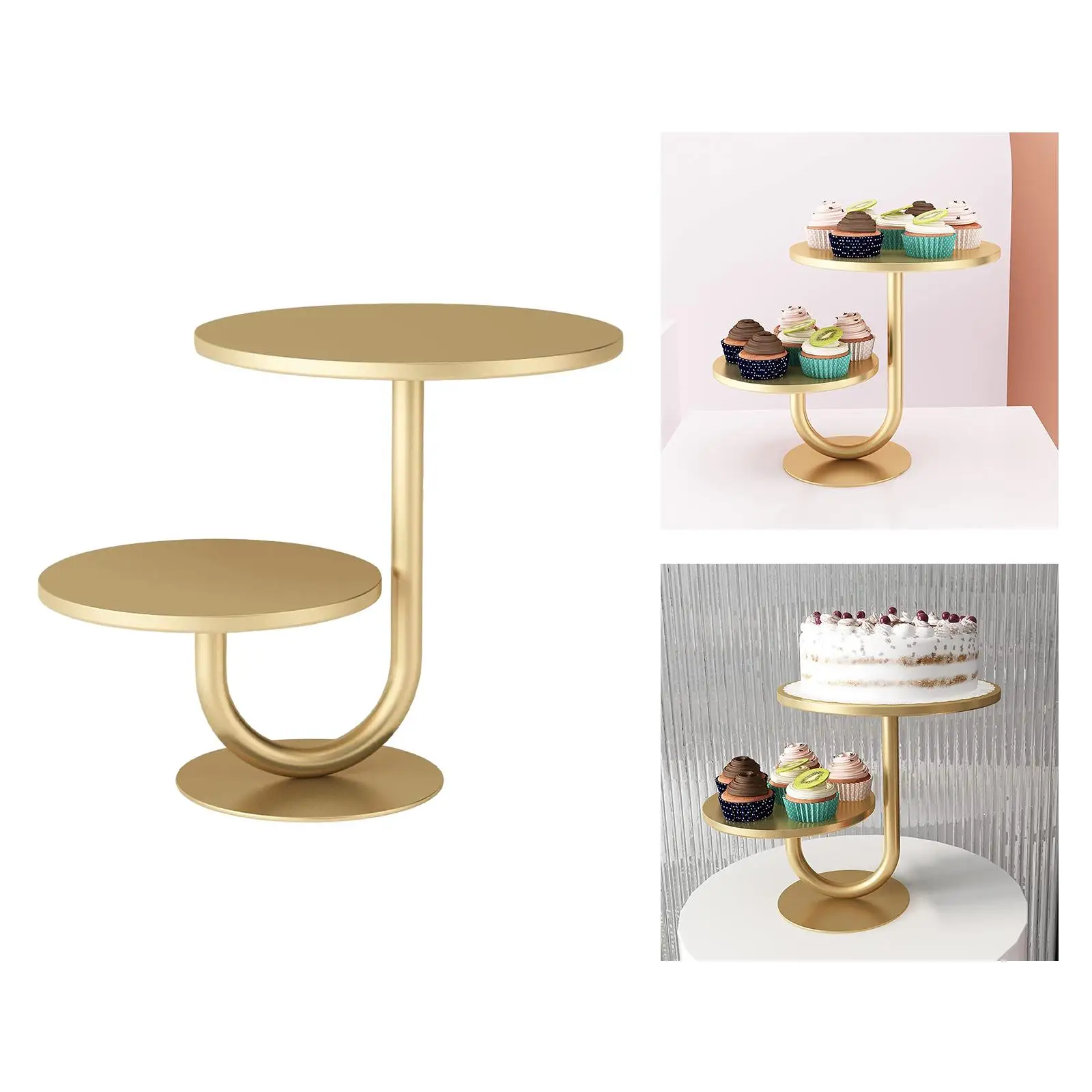 Multipurpose Cake Display Holder Decorative Organizer for Living Room Anniversary