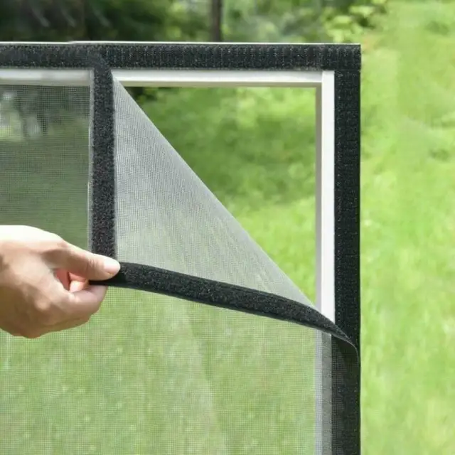 DTGJ-mosquiteras para insectos, malla de malla para ventana, tamaño  personalizado, tul blanco Invisible, fibra de