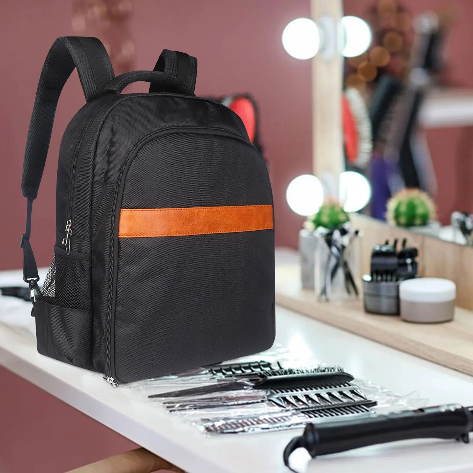 Barber Supplies Bag Organizer Professional Portable Barber Travel Backpack