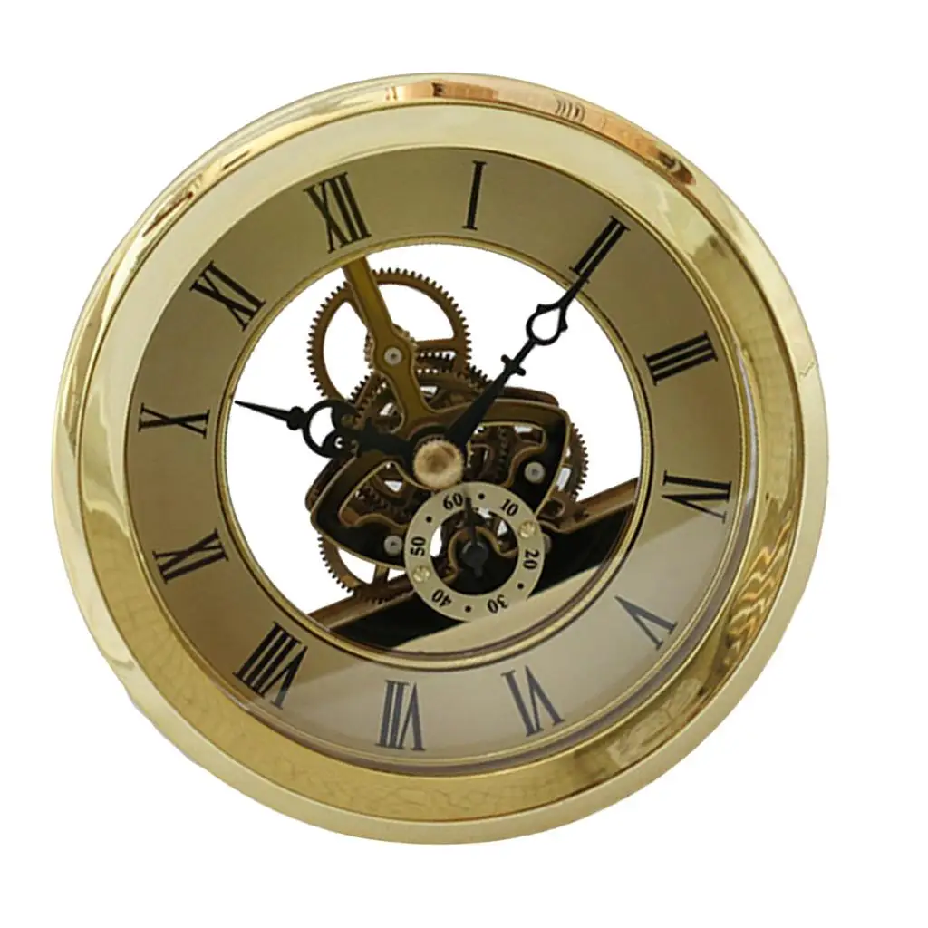 103mm Dial Roman Numeral Watch Watch Insert Plant DIY Parts Golden