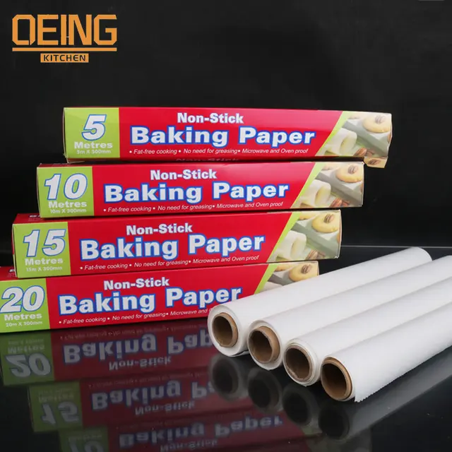 200 Pcs Silicone Oil Paper Baking Sheet, Non-Stick Baking Paper, Suitable  For Baking,Air Fryer, Cakes, Biscuits, Etc - AliExpress