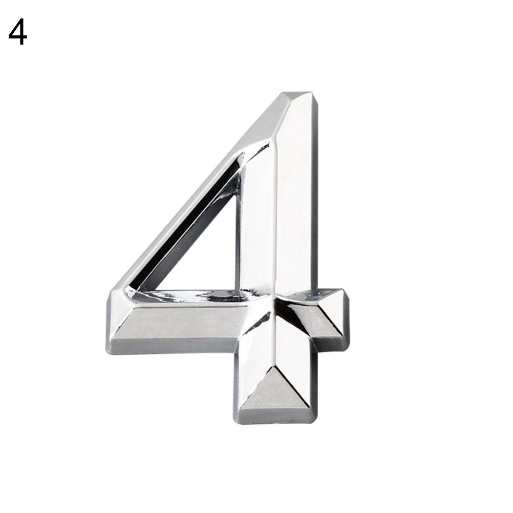 Title 1, 1pc 3d numeral porta placa casa gaveta sinal ch...