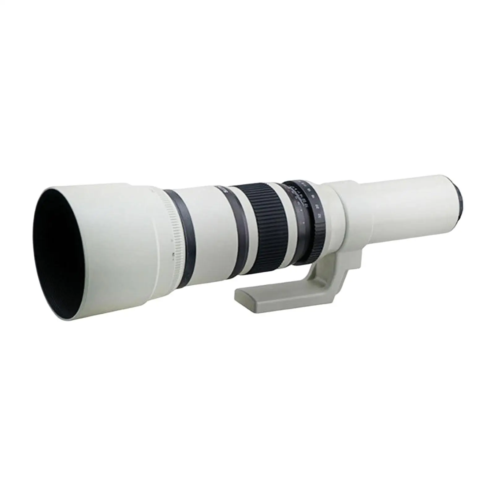 500mm F6.3-F32 Super Telephoto Lens Manual Focusing 86mm Front Filter Diameter Portable T2 Mount with PU Bag Fixed Focus Lens