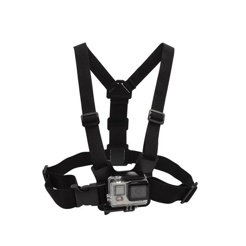 Description Picture 6 of itemFor GoPro Adjustable Chest Mount Harness Strap For GoPro Hero 13 12 11 10 9 Insta360 X4 DJI Action 4 3 Action Camera Accessories