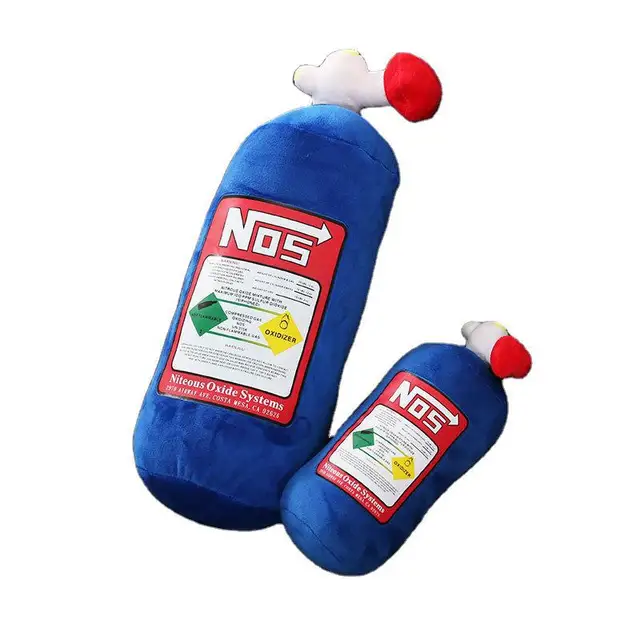 Peluche botella de óxido nitroso